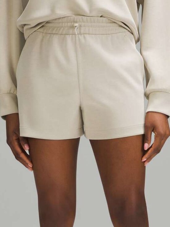 lululemon athletica Pants - Lululemon Softstreme High-Rise Short 4" Mojave Tan 14